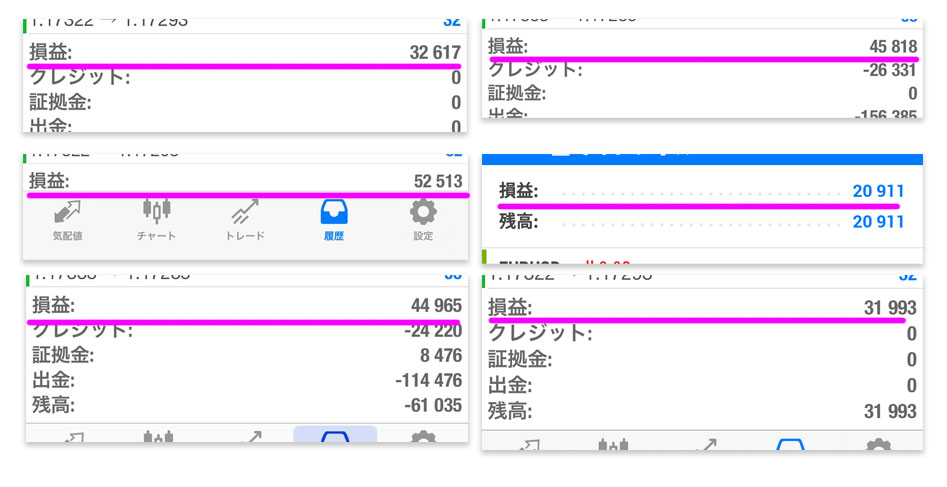 9/13～17日の実績